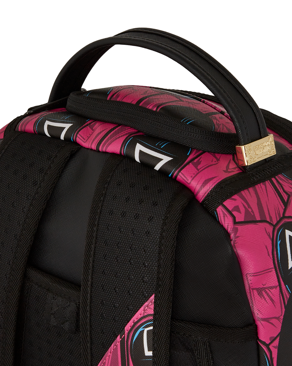SPRAYGROUND SQUID GAME COLLAB FRONT MAN & PINK GUARD SHARKS BACKPACK