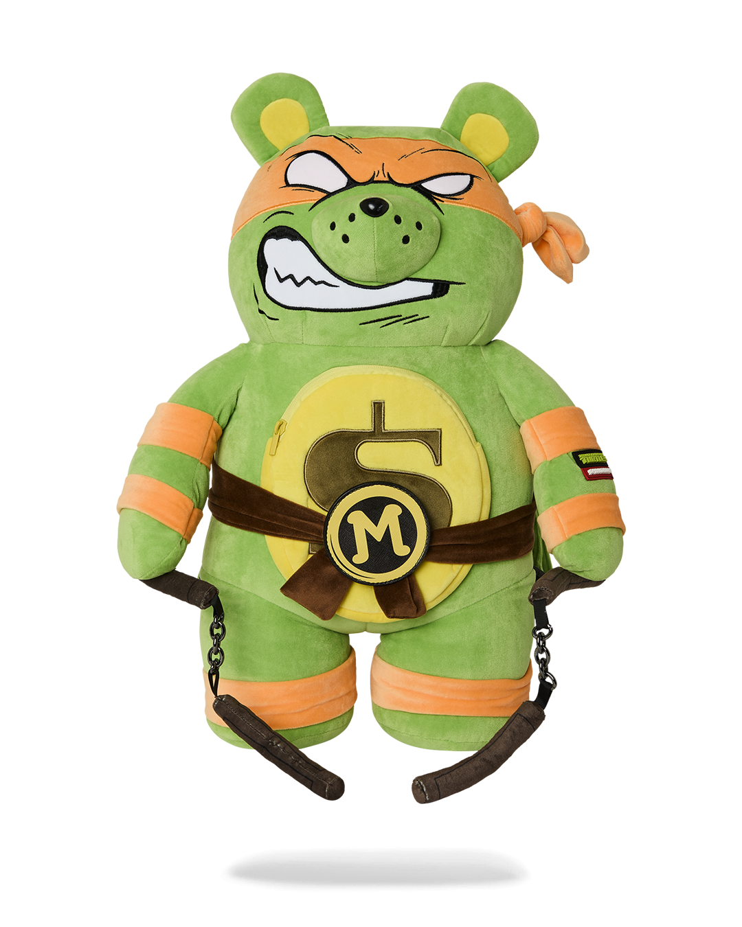 SPRAYGROUND TMNT MICHAELANGELO MONEYBEAR BACKPACK