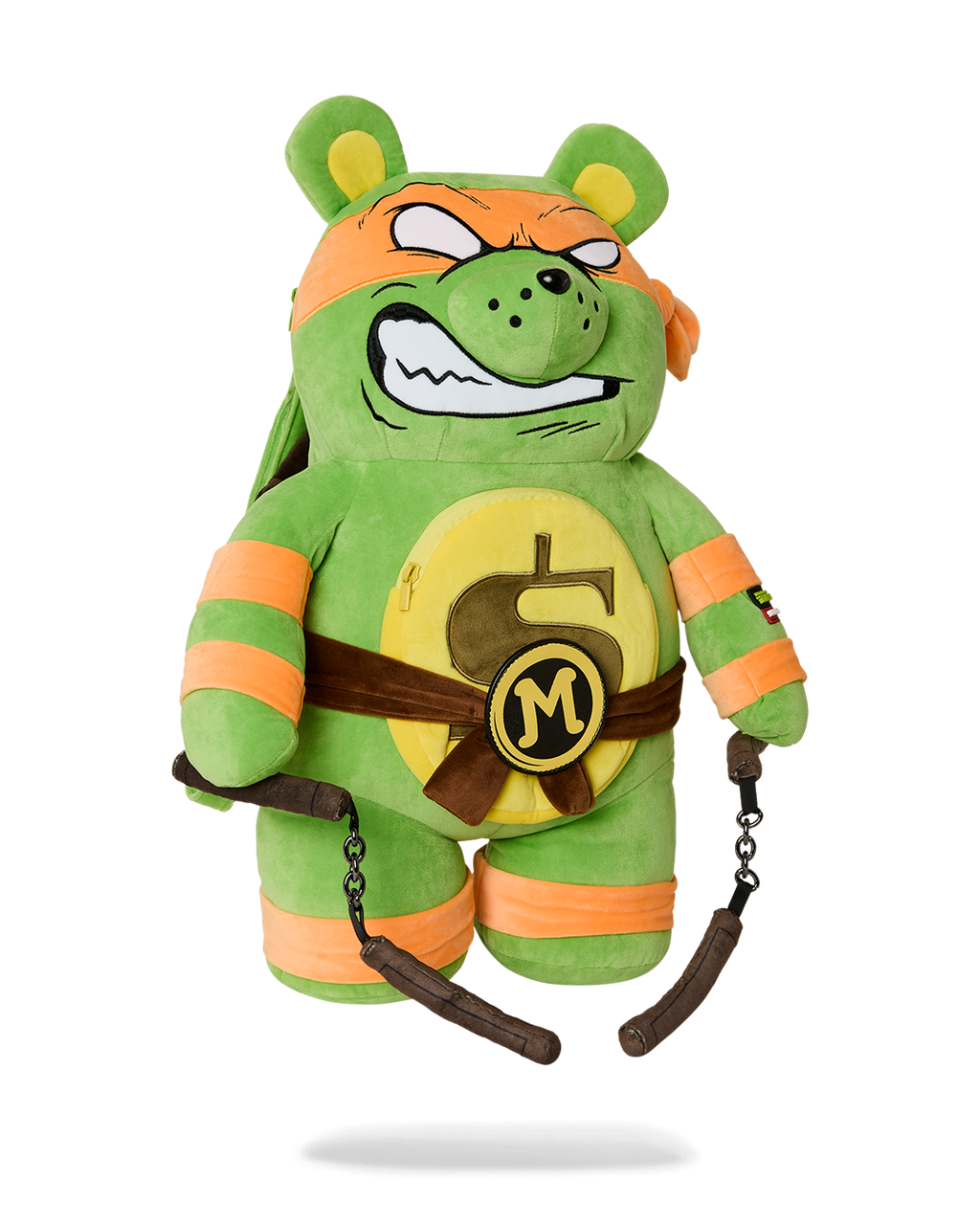 SPRAYGROUND TMNT MICHAELANGELO MONEYBEAR BACKPACK