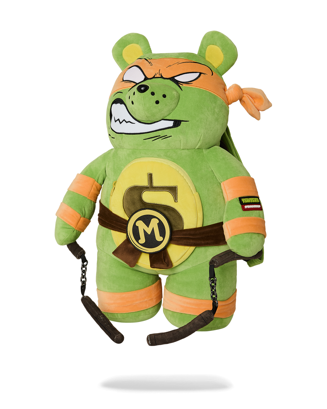SPRAYGROUND TMNT MICHAELANGELO MONEYBEAR BACKPACK