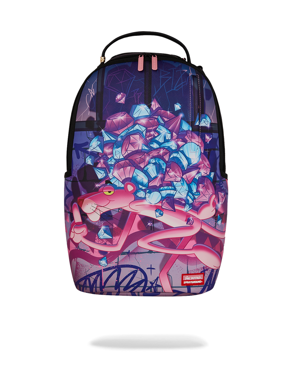 SPRAYGROUND PINK PANTHER DIAMOND HEIST BACKPACK