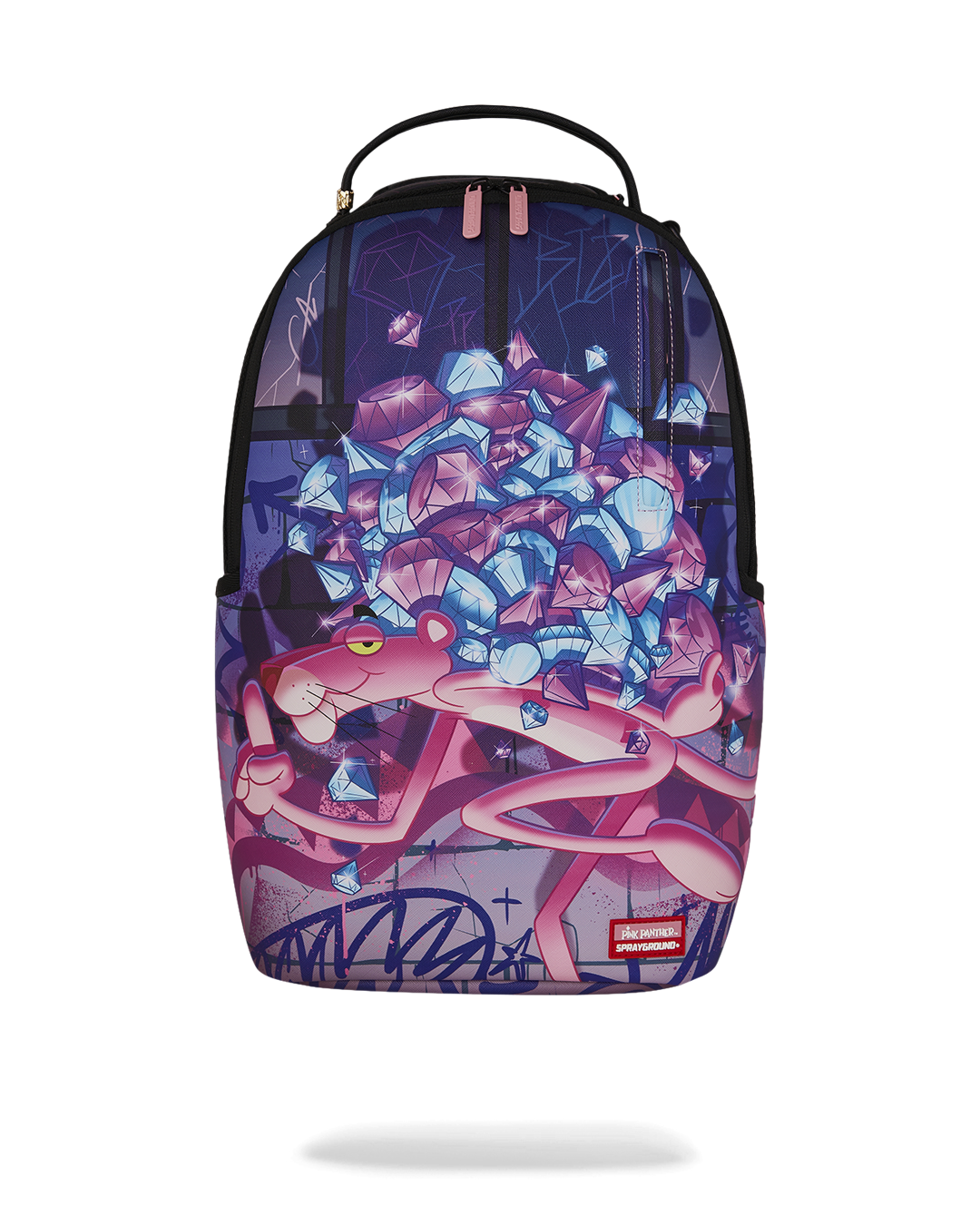 SPRAYGROUND PINK PANTHER DIAMOND HEIST BACKPACK