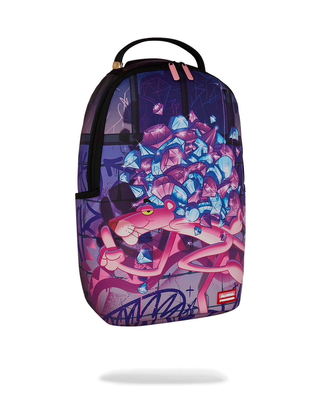 SPRAYGROUND PINK PANTHER DIAMOND HEIST BACKPACK