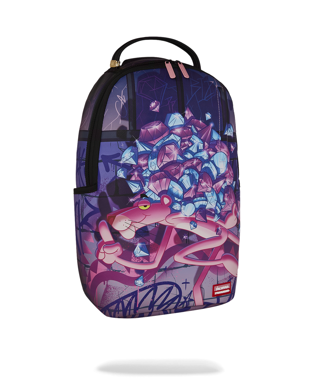 SPRAYGROUND PINK PANTHER DIAMOND HEIST BACKPACK