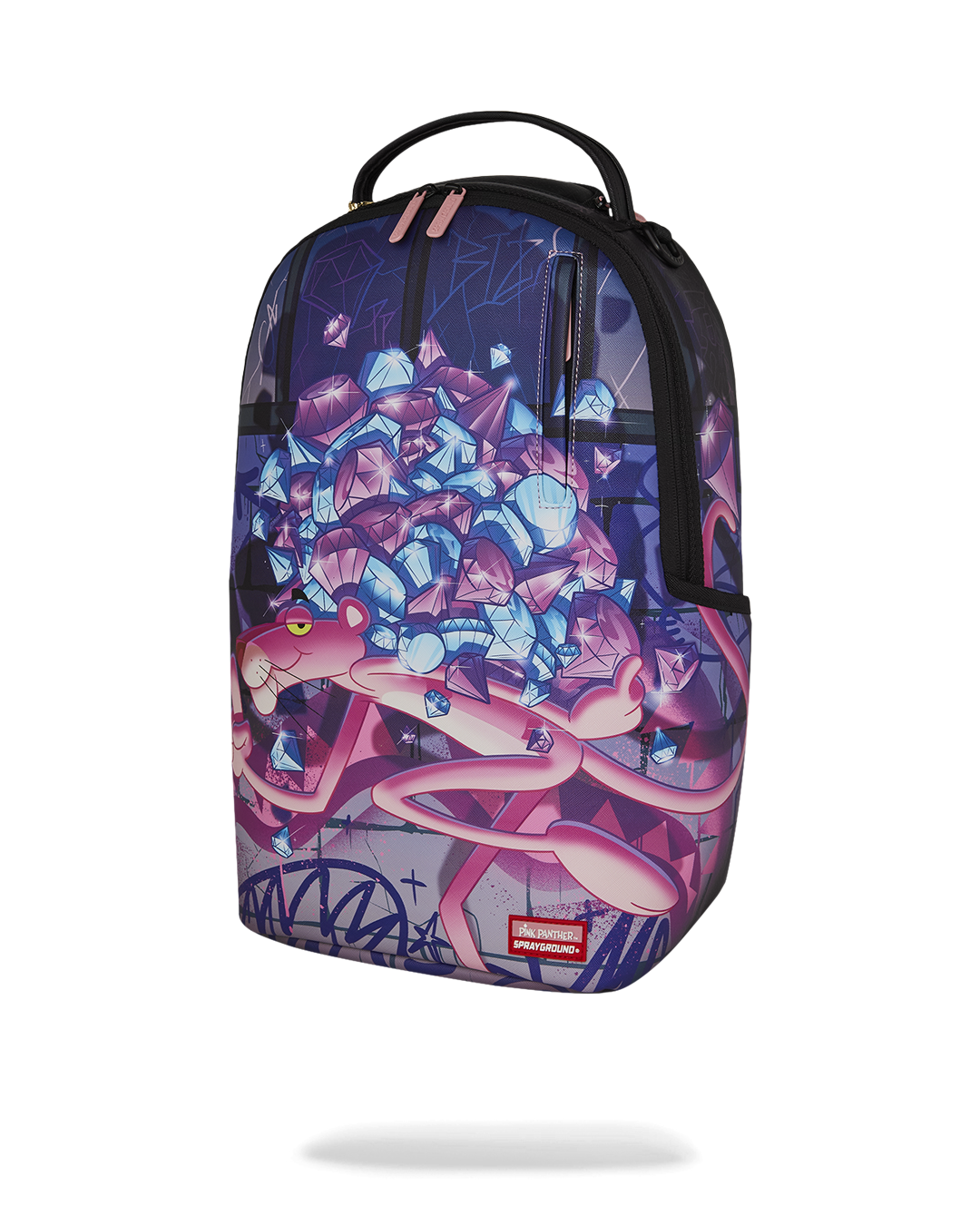 SPRAYGROUND PINK PANTHER DIAMOND HEIST BACKPACK