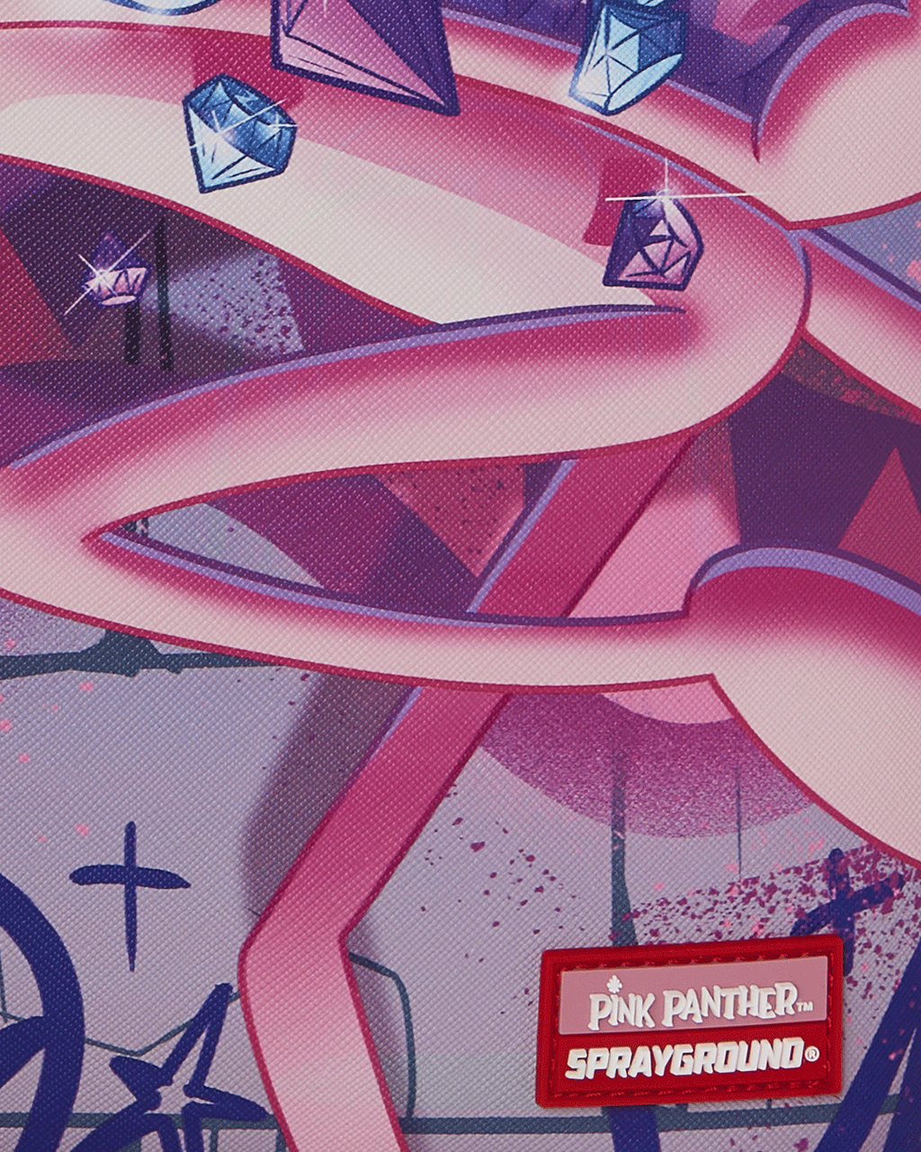 SPRAYGROUND PINK PANTHER DIAMOND HEIST BACKPACK