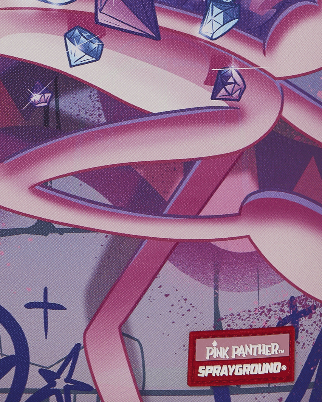 SPRAYGROUND PINK PANTHER DIAMOND HEIST BACKPACK