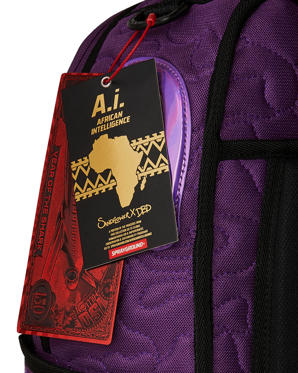 SPRAYGROUND AI SERENGETI BACKPACK