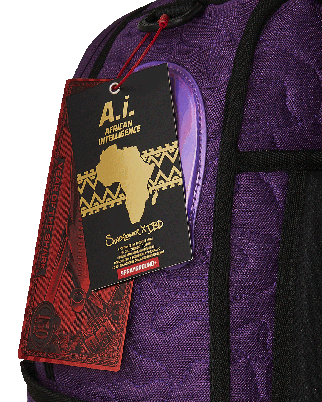 SPRAYGROUND AI SERENGETI BACKPACK