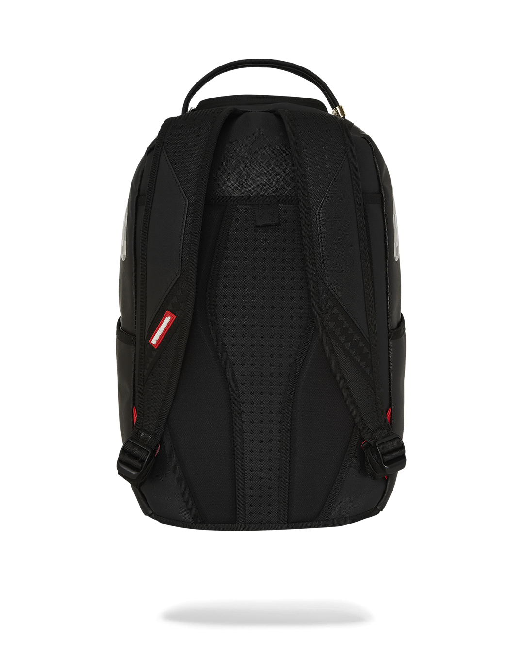 SPRAYGROUND SHARK CENTRAL CREAM BLACK CHECK BACKPACK