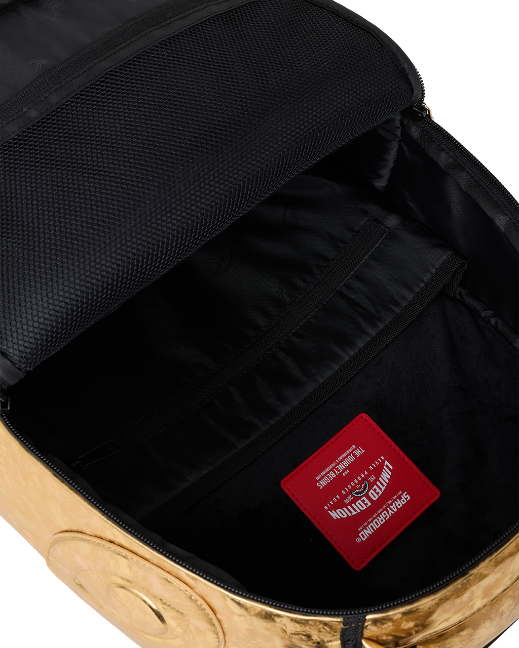 SPRAYGROUND SHARK CENTRAL GOLDEN AGE BACKPACK