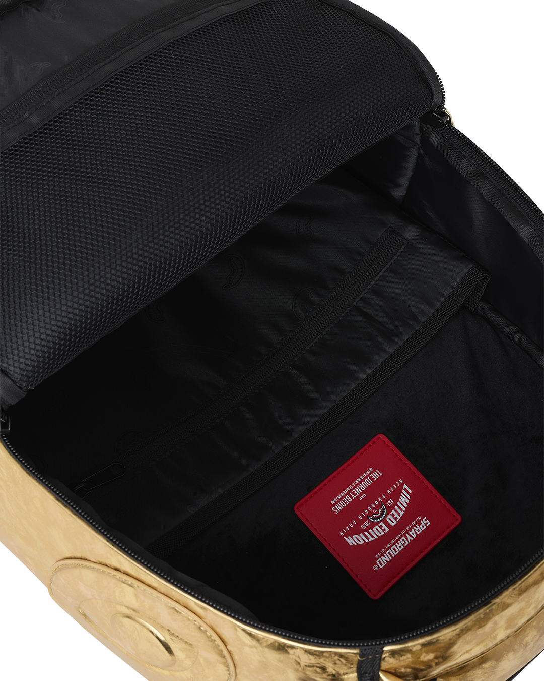 SPRAYGROUND SHARK CENTRAL GOLDEN AGE BACKPACK