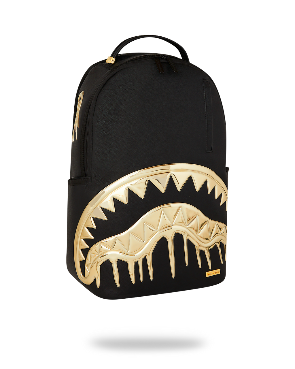 SPRAYGROUND GOLDHEART SHARK DRIP BACKPACK