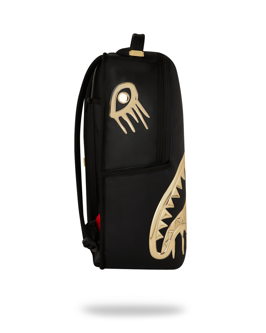 SPRAYGROUND GOLDHEART SHARK DRIP BACKPACK