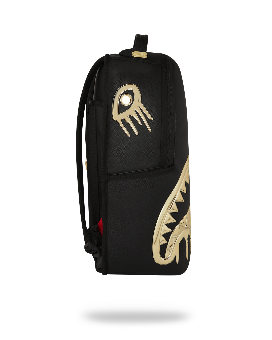 SPRAYGROUND GOLDHEART SHARK DRIP BACKPACK