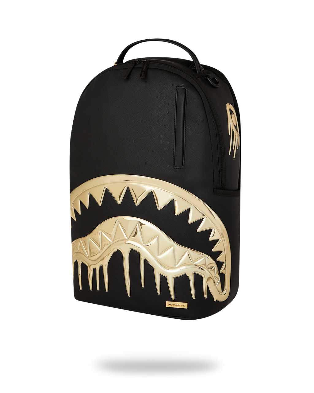 SPRAYGROUND GOLDHEART SHARK DRIP BACKPACK