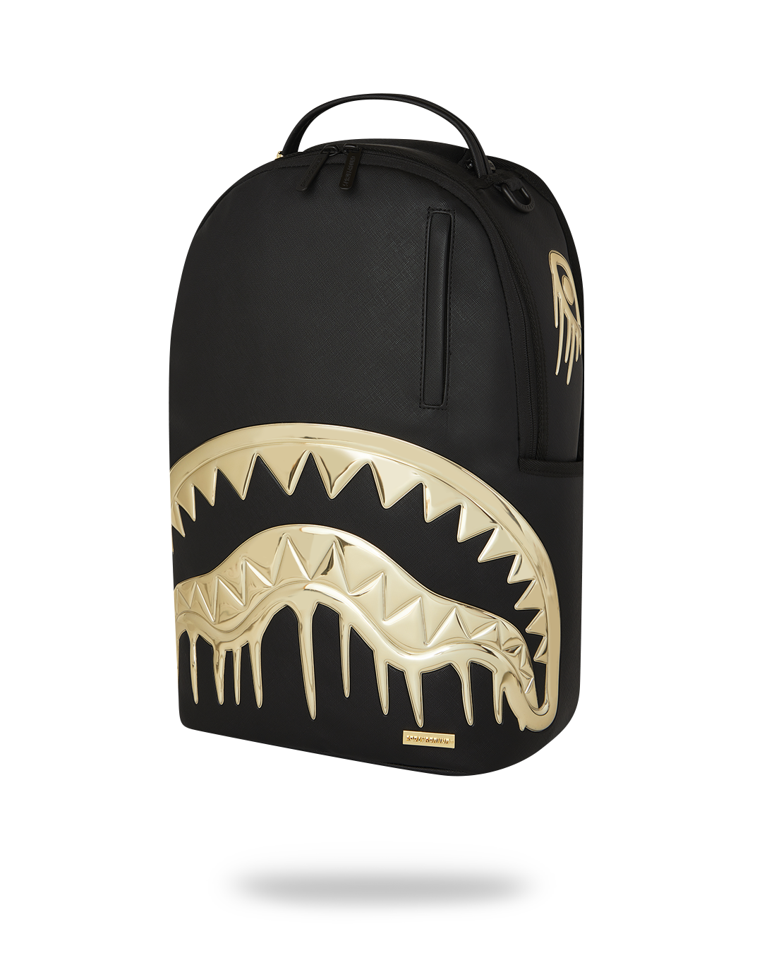 SPRAYGROUND GOLDHEART SHARK DRIP BACKPACK