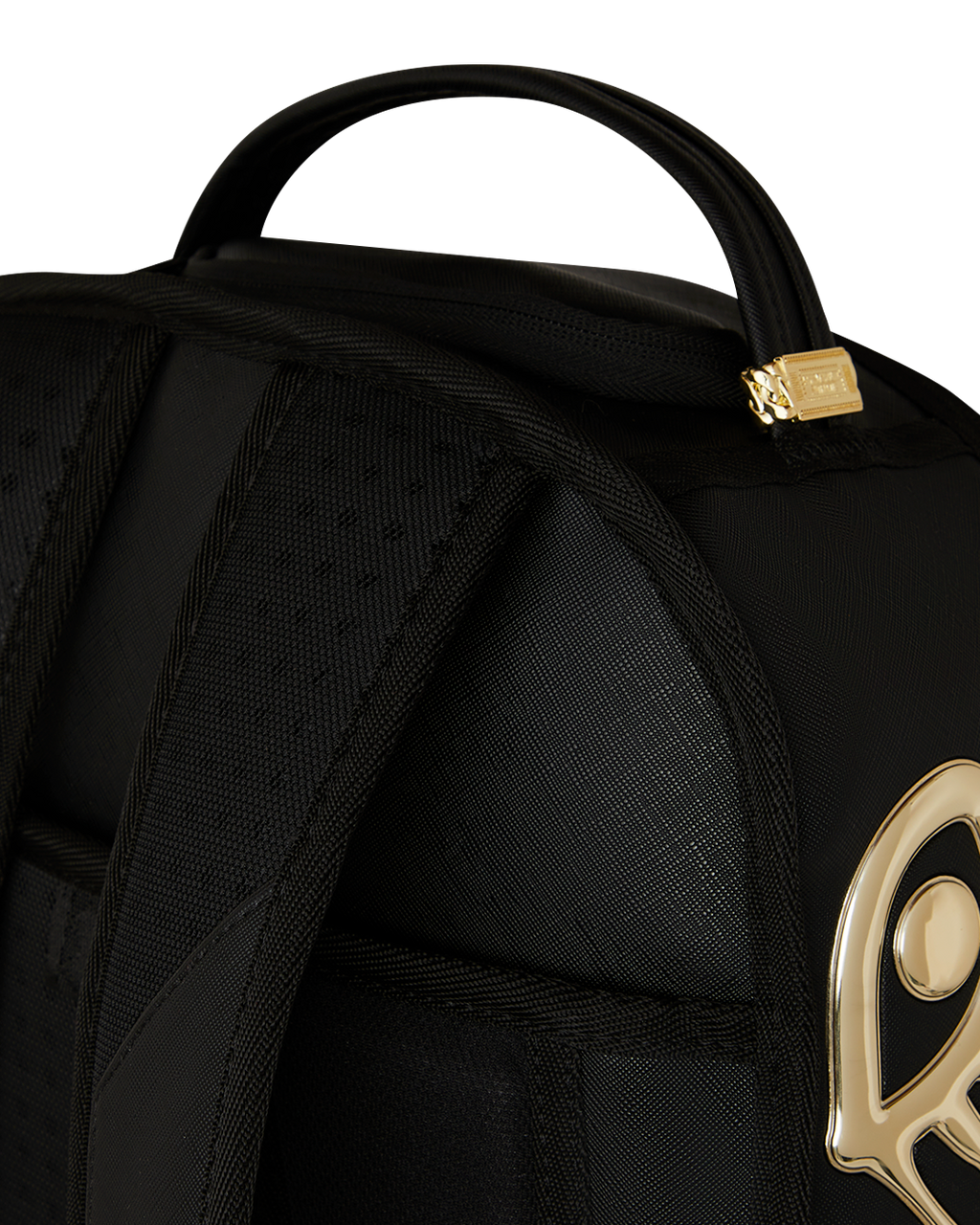 SPRAYGROUND GOLDHEART SHARK DRIP BACKPACK