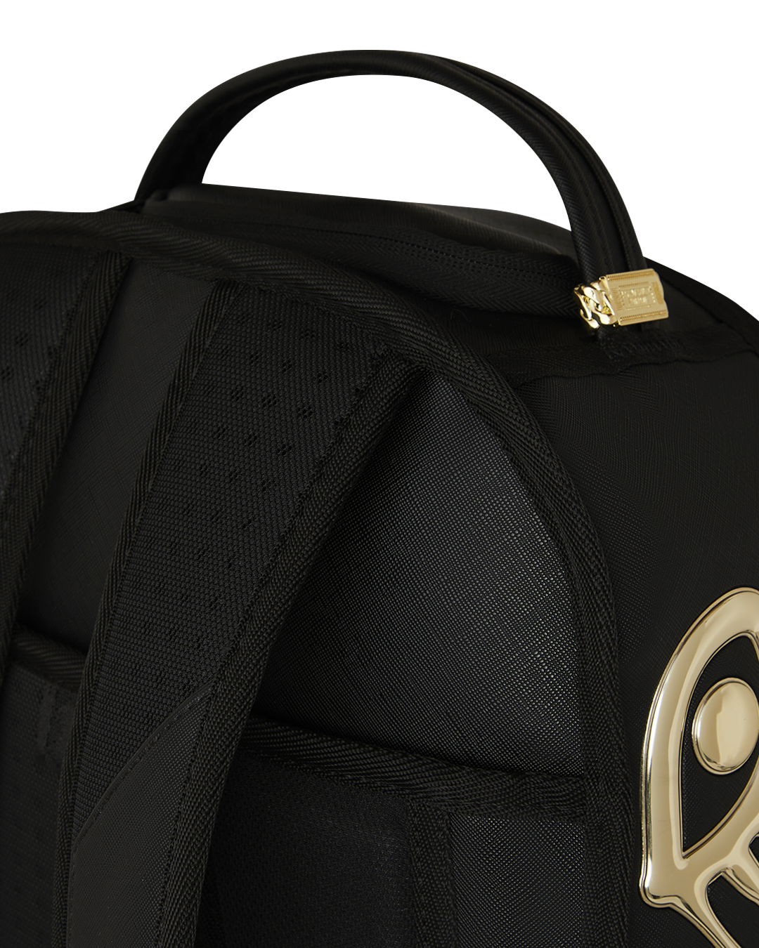 SPRAYGROUND GOLDHEART SHARK DRIP BACKPACK