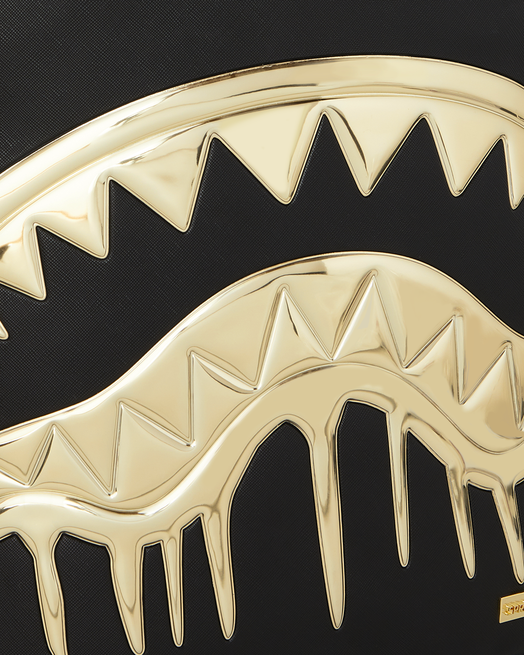 SPRAYGROUND GOLDHEART SHARK DRIP BACKPACK