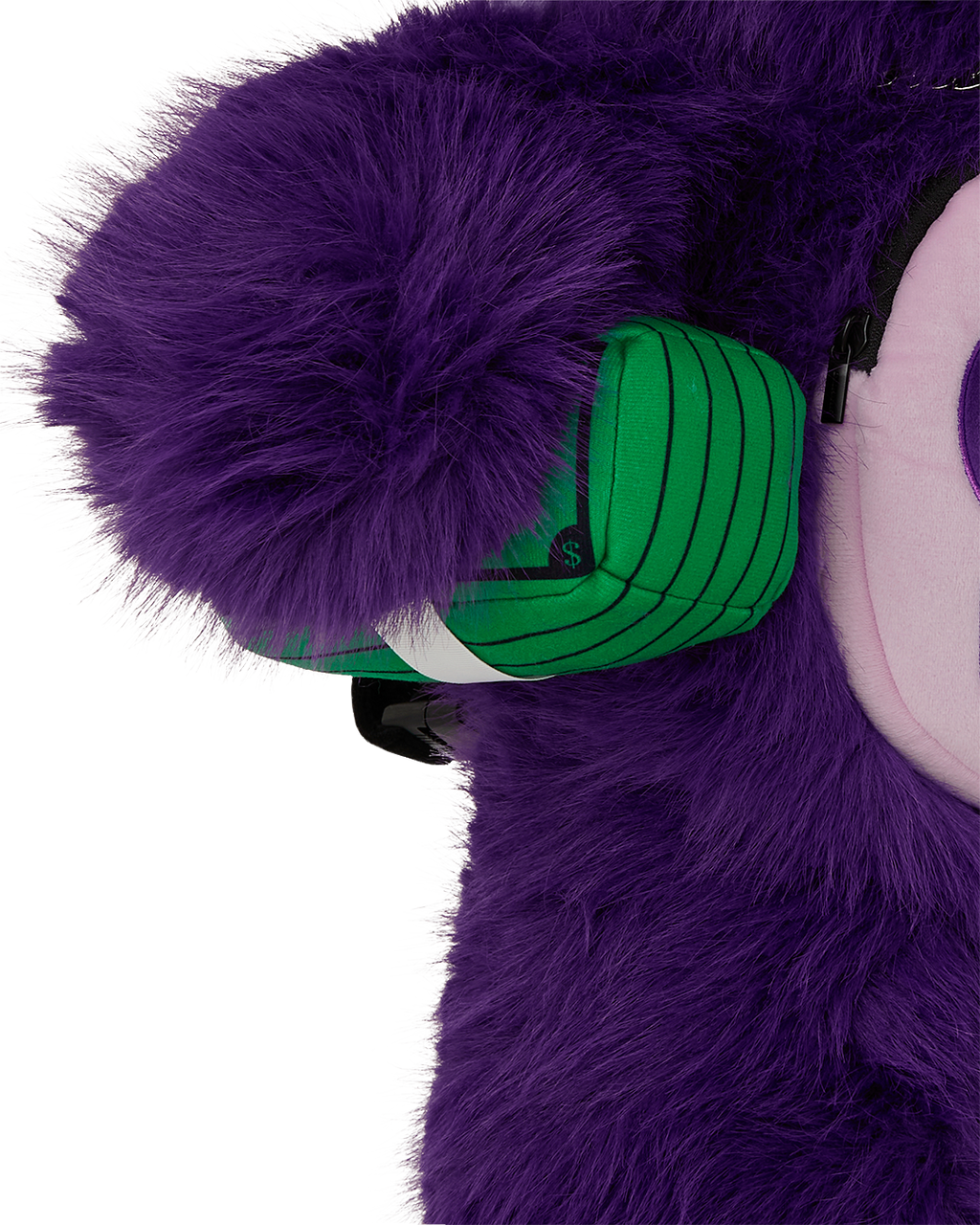 SPRAYGROUND FURZILLA SHARK (PURP) MONEYBEAR BACKPACK