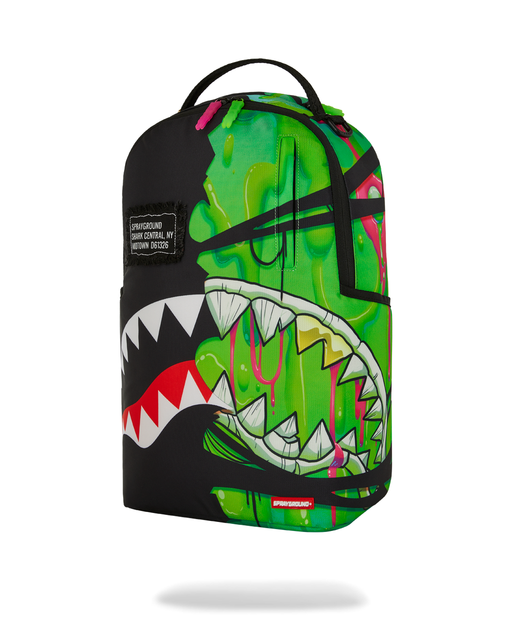 SPRAYGROUND ZOMBIE OOZE SHARK CENTRAL BACKPACK