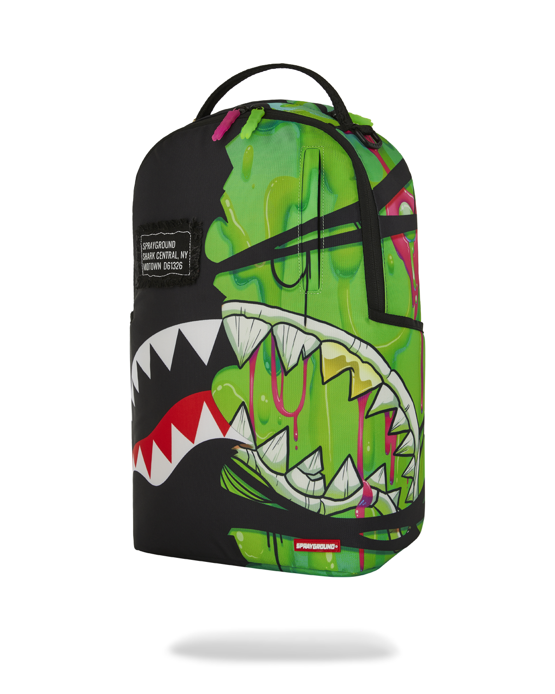 SPRAYGROUND ZOMBIE OOZE SHARK CENTRAL BACKPACK