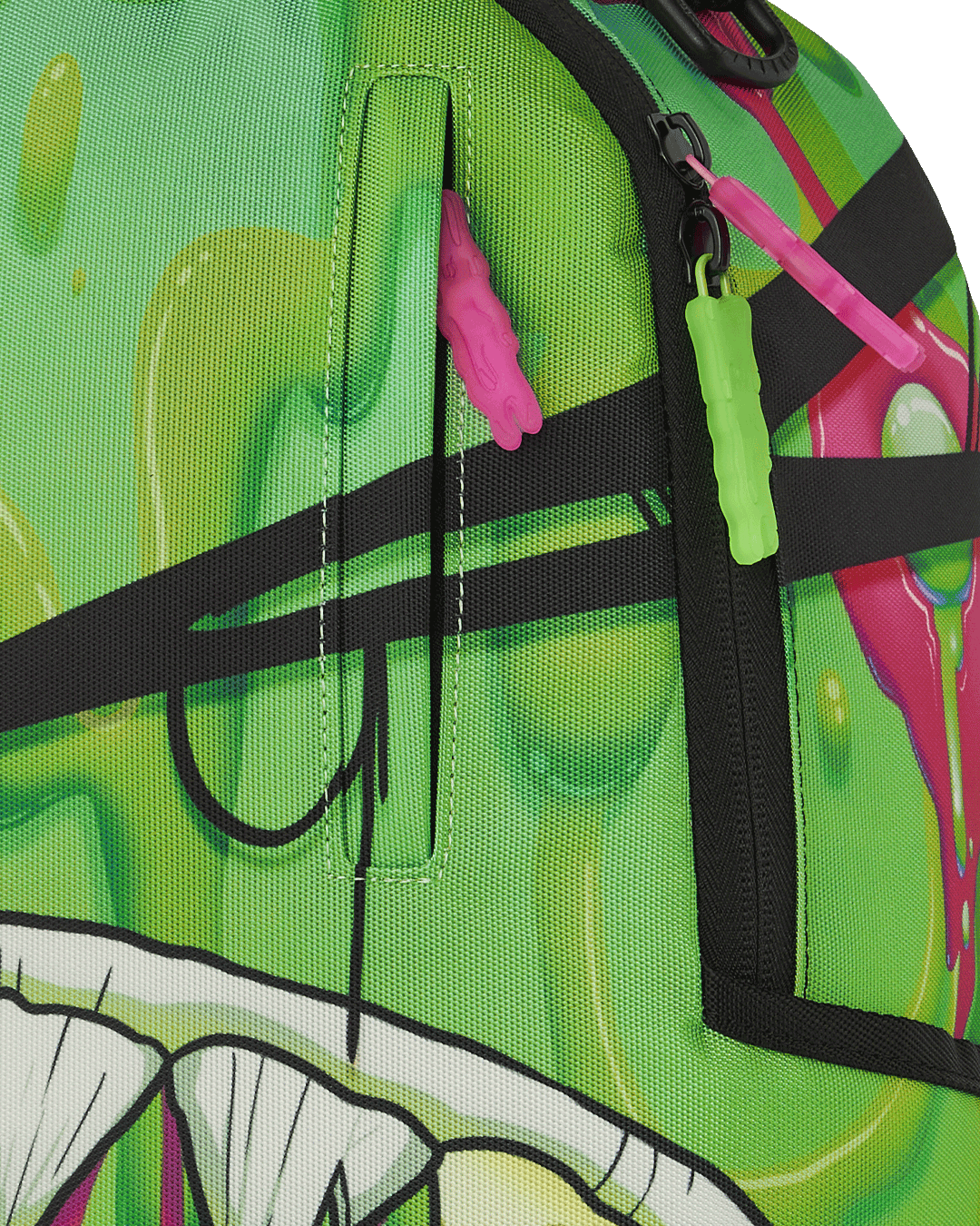 SPRAYGROUND ZOMBIE OOZE SHARK CENTRAL BACKPACK