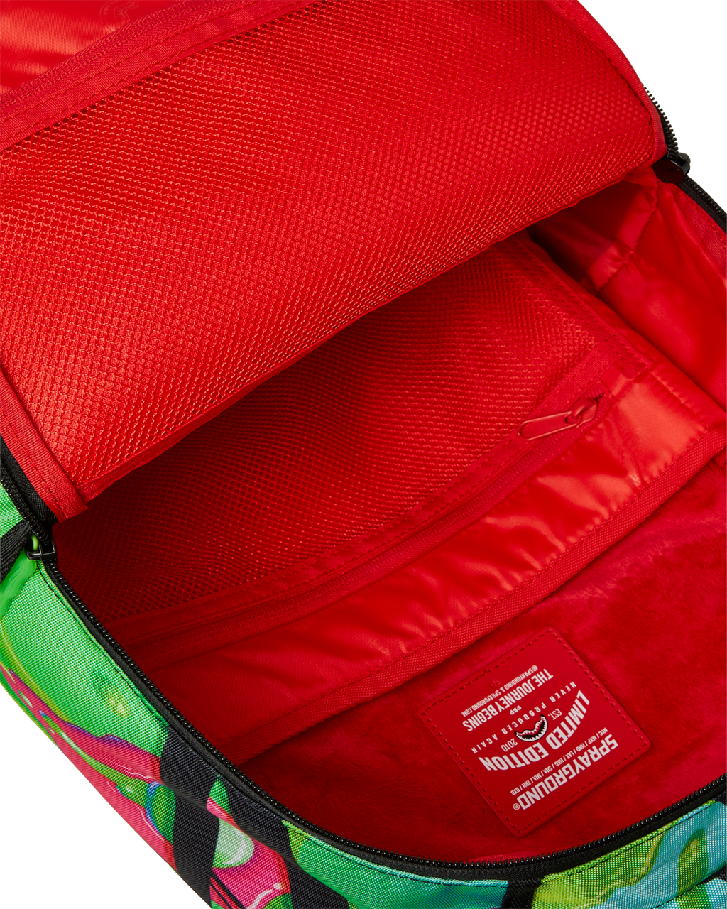 SPRAYGROUND ZOMBIE OOZE SHARK CENTRAL BACKPACK