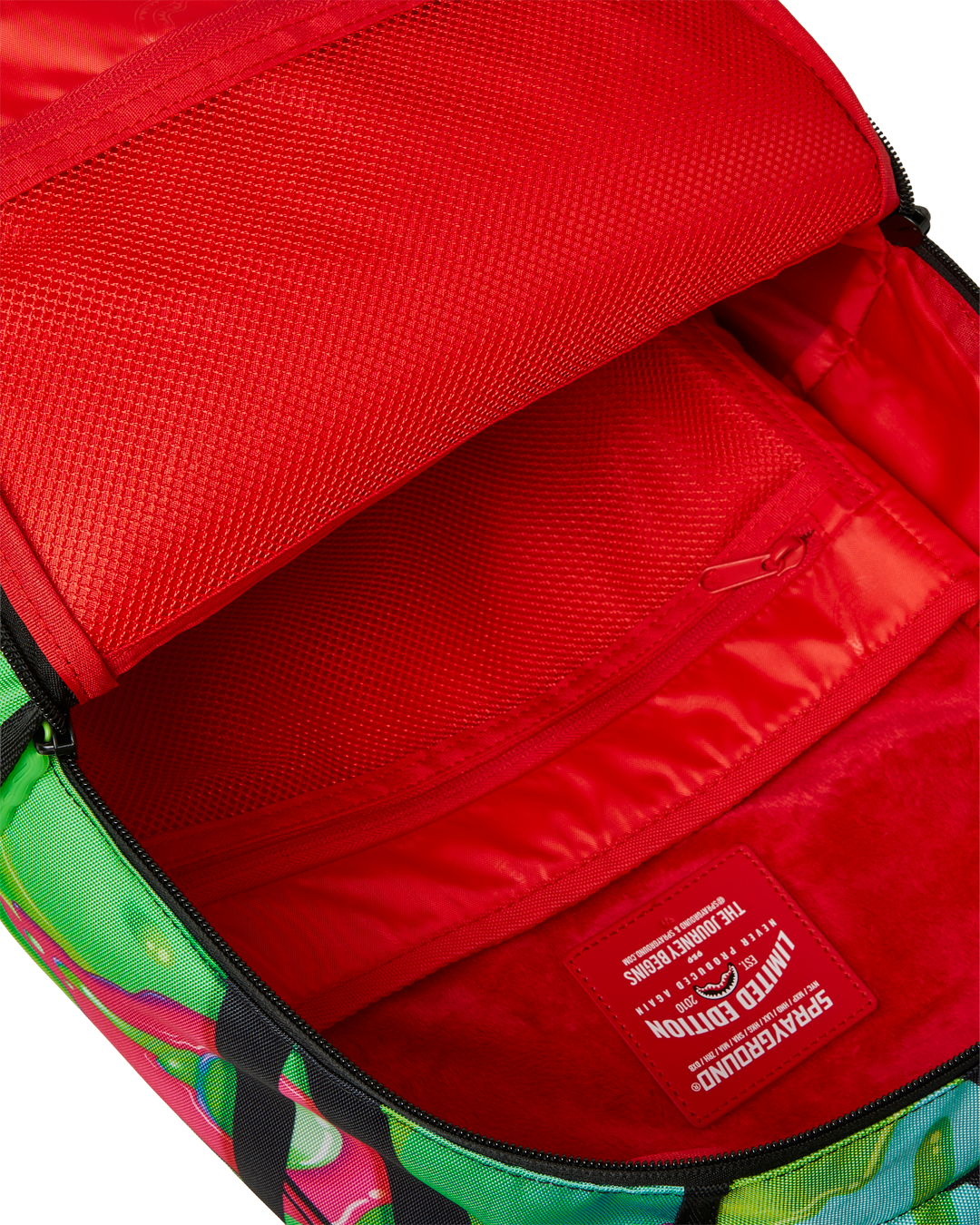 SPRAYGROUND ZOMBIE OOZE SHARK CENTRAL BACKPACK