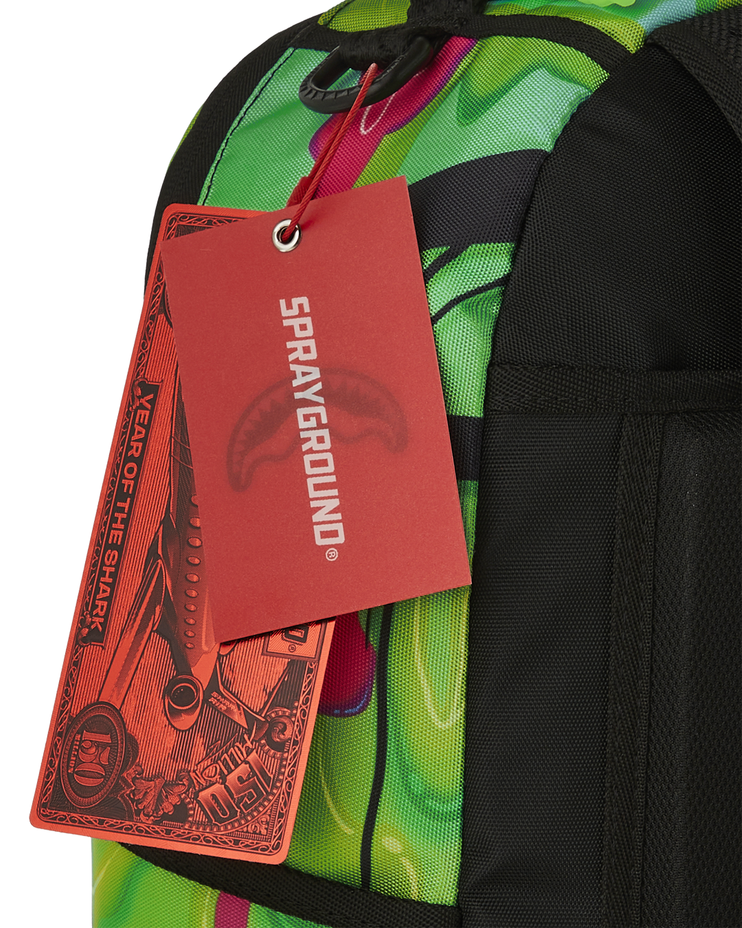 SPRAYGROUND ZOMBIE OOZE SHARK CENTRAL BACKPACK