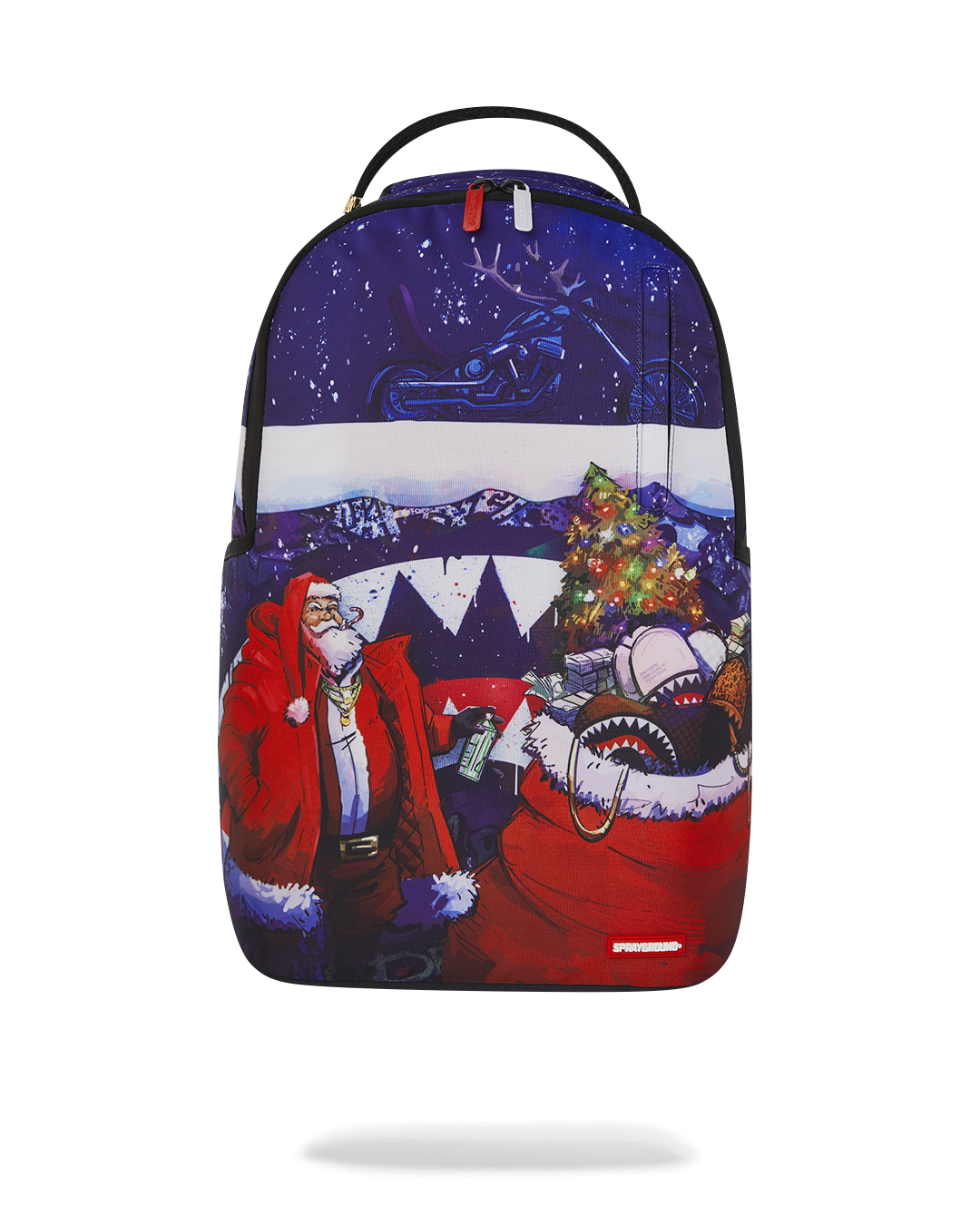 SPRAYGROUND SANTA BIG BAG STACKS BACKPACK