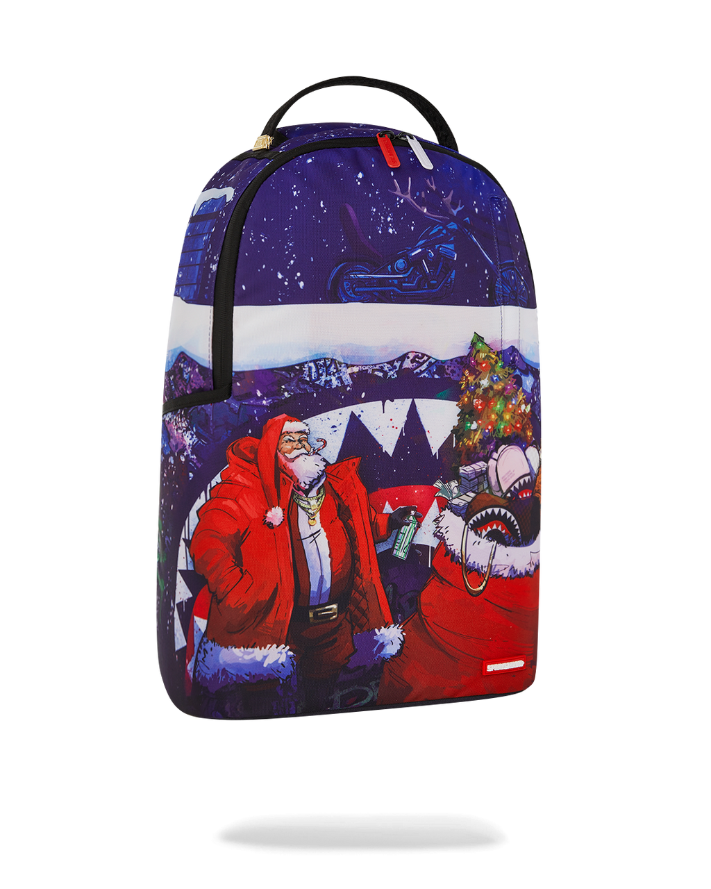 SPRAYGROUND SANTA BIG BAG STACKS BACKPACK
