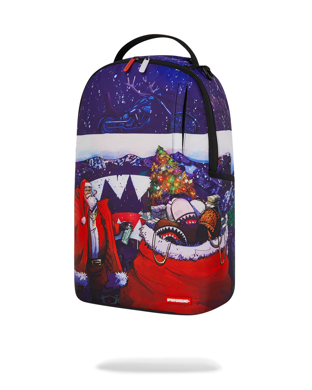 SPRAYGROUND SANTA BIG BAG STACKS BACKPACK