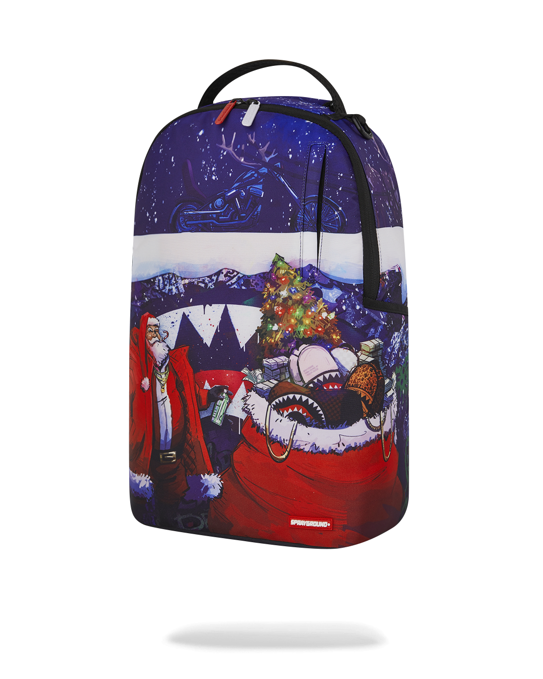 SPRAYGROUND SANTA BIG BAG STACKS BACKPACK