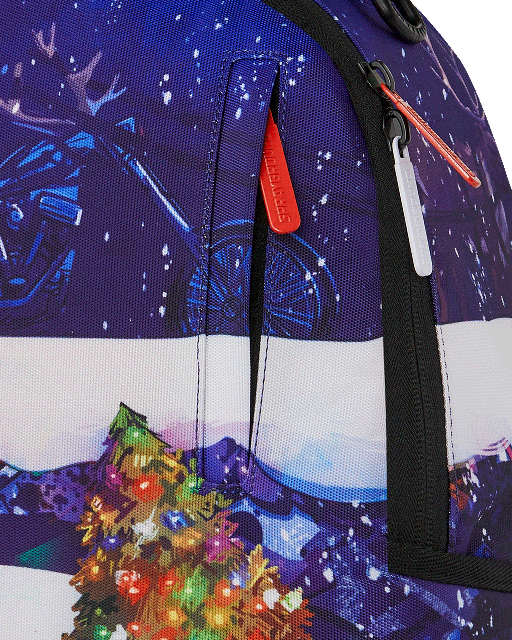 SPRAYGROUND SANTA BIG BAG STACKS BACKPACK