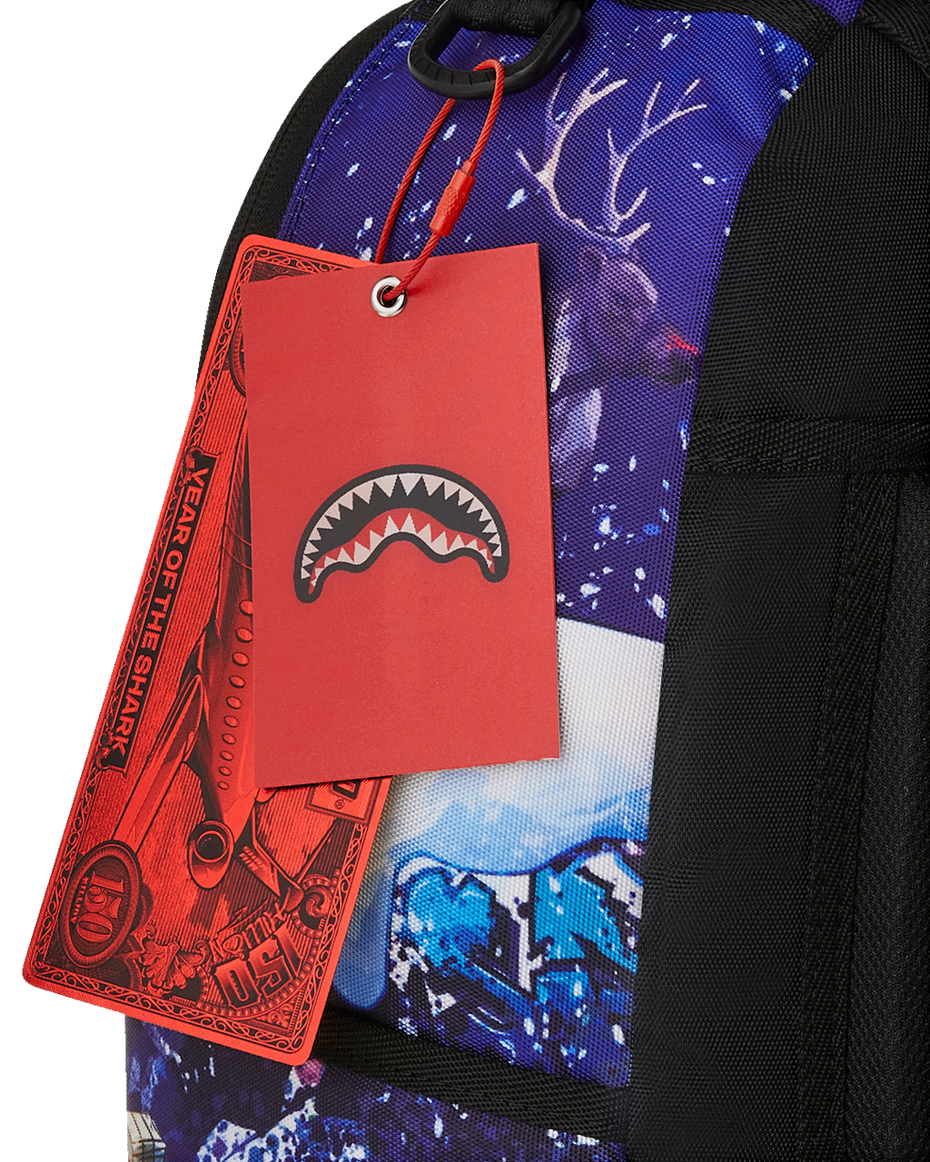 SPRAYGROUND SANTA BIG BAG STACKS BACKPACK