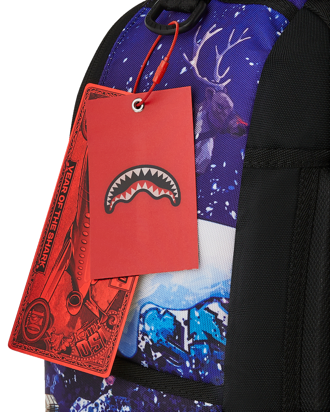 SPRAYGROUND SANTA BIG BAG STACKS BACKPACK