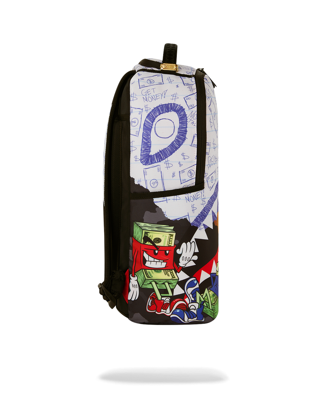 SPRAYGROUND MEAN MONEY COLLAGE BACKPACK