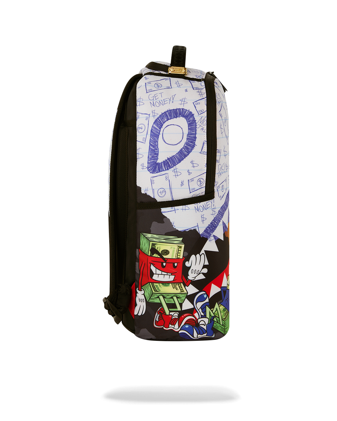SPRAYGROUND MEAN MONEY COLLAGE BACKPACK