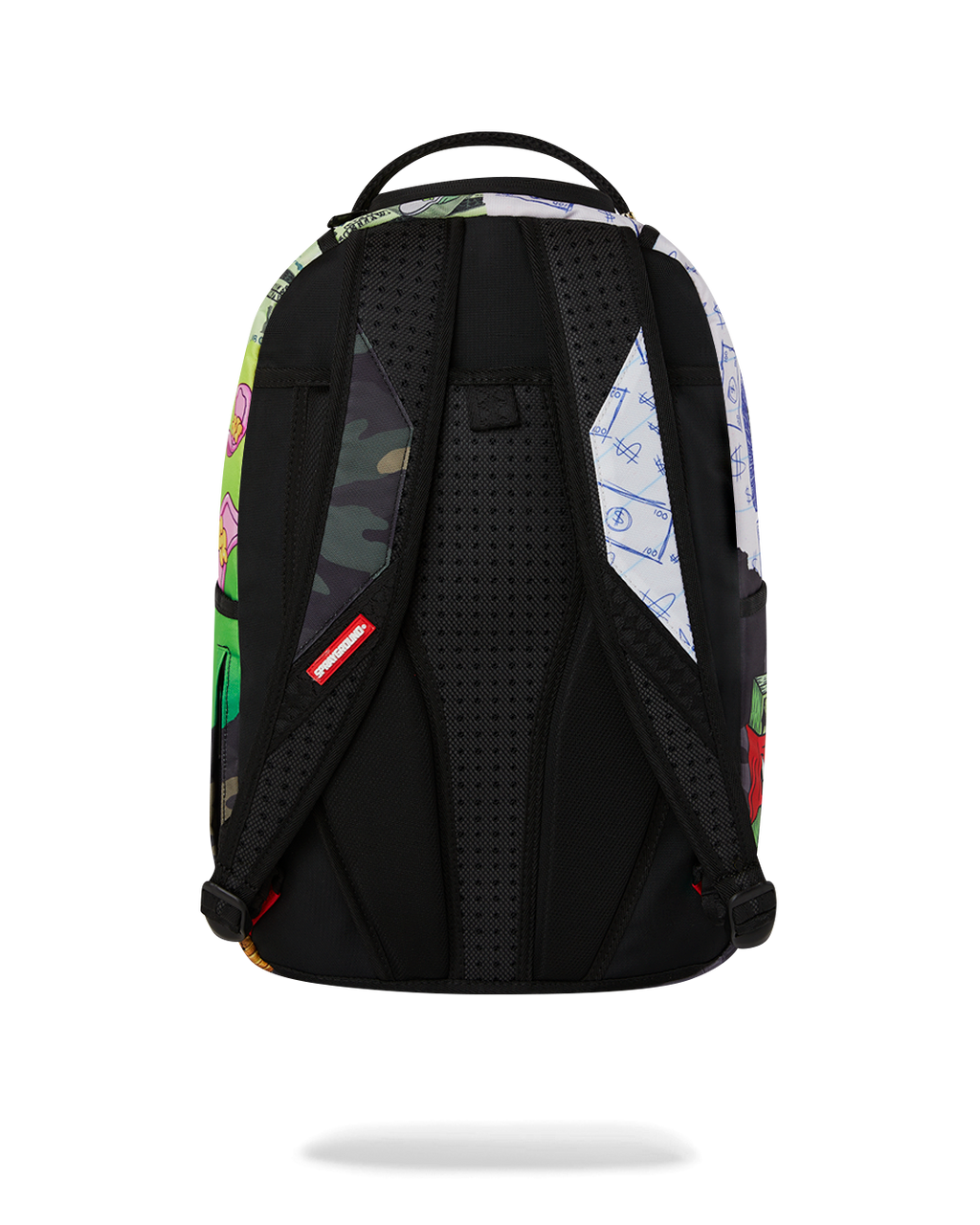 SPRAYGROUND MEAN MONEY COLLAGE BACKPACK