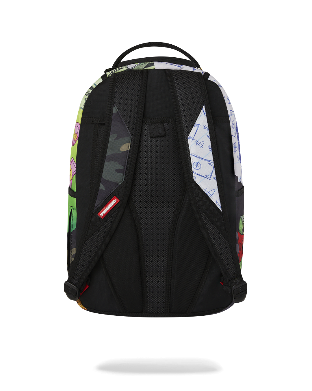 SPRAYGROUND MEAN MONEY COLLAGE BACKPACK