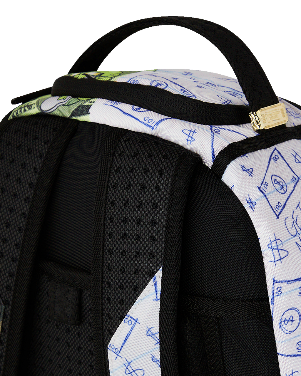 SPRAYGROUND MEAN MONEY COLLAGE BACKPACK