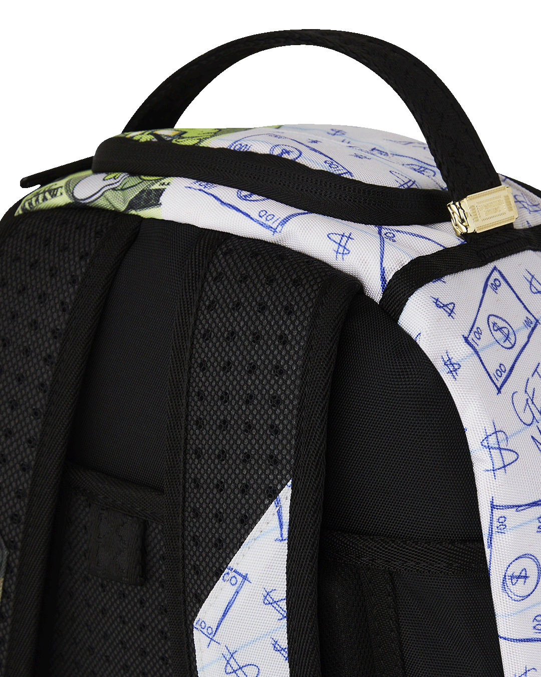 SPRAYGROUND MEAN MONEY COLLAGE BACKPACK