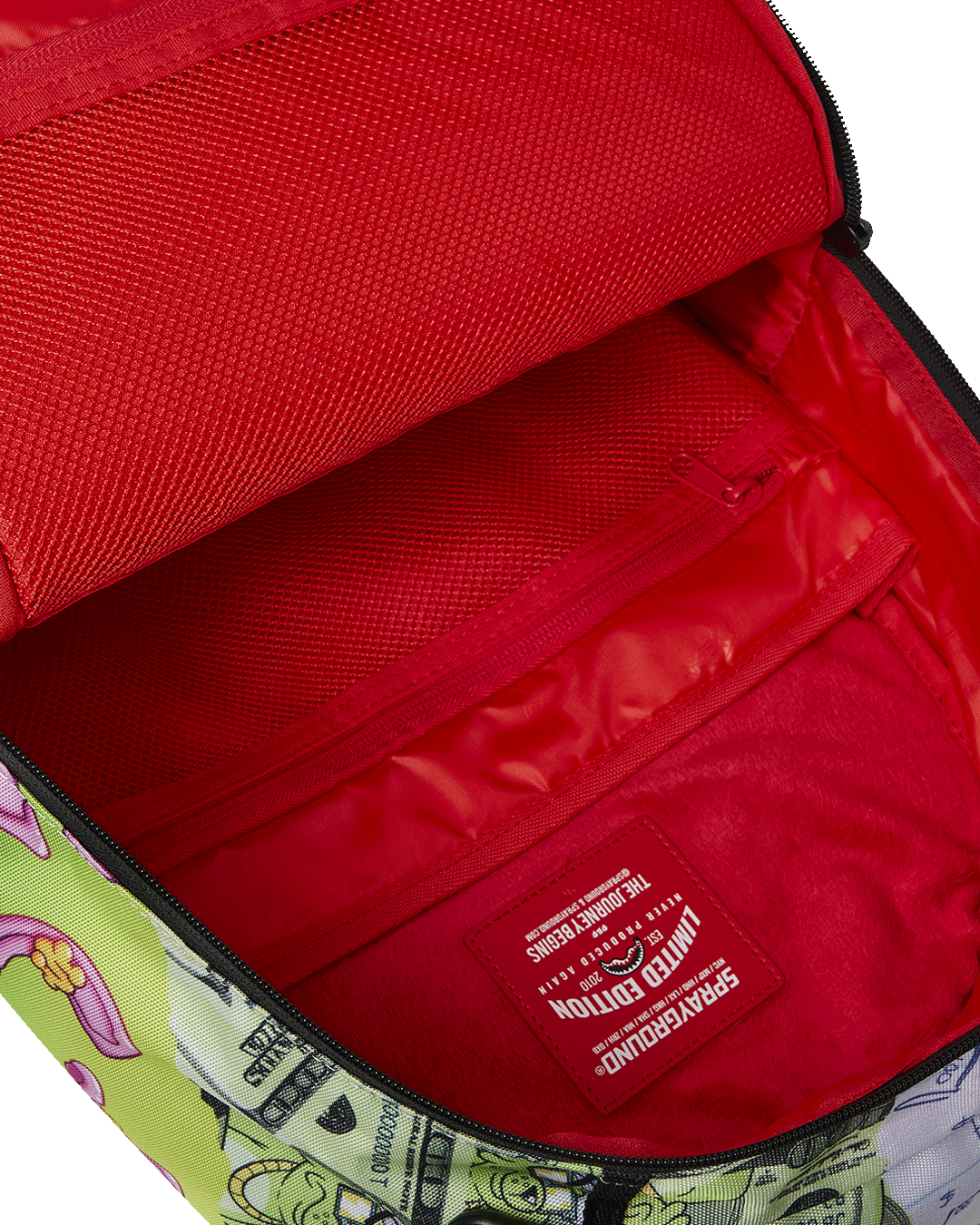 SPRAYGROUND MEAN MONEY COLLAGE BACKPACK