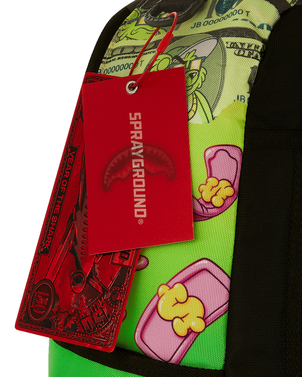 SPRAYGROUND MEAN MONEY COLLAGE BACKPACK