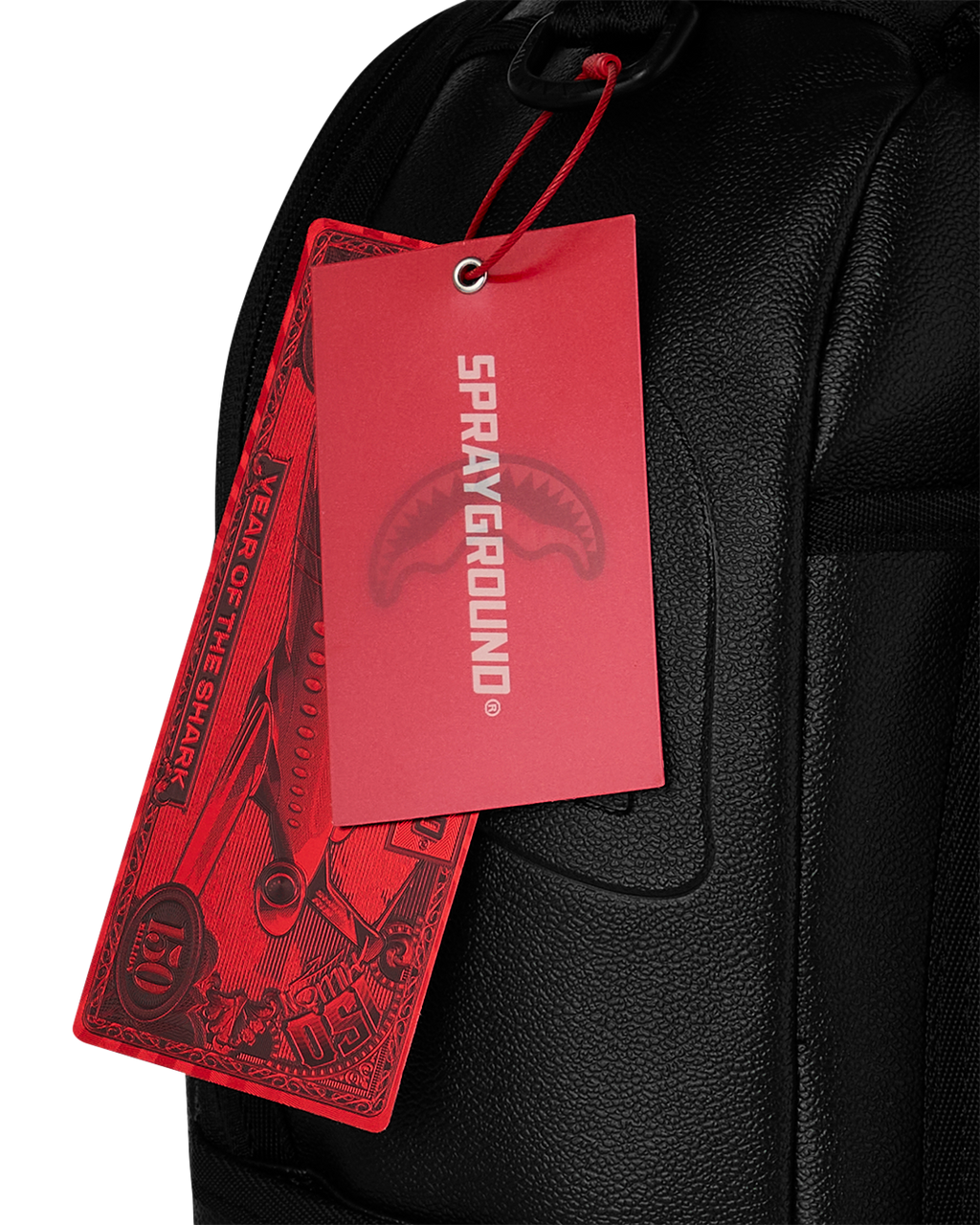 SPRAYGROUND GOLD BRICK DRIP BLACK BACKPACK