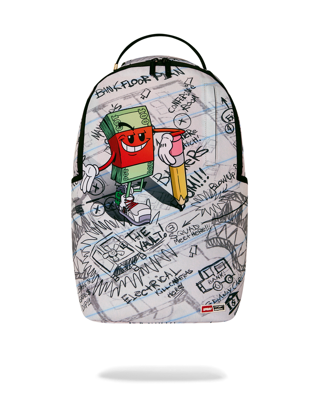 SPRAYGROUND MONEY BOY SCHEMATICS BACKPACK