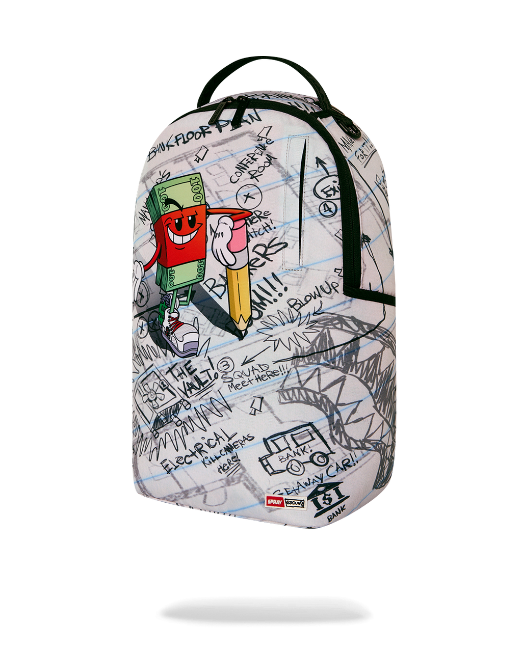 SPRAYGROUND MONEY BOY SCHEMATICS BACKPACK