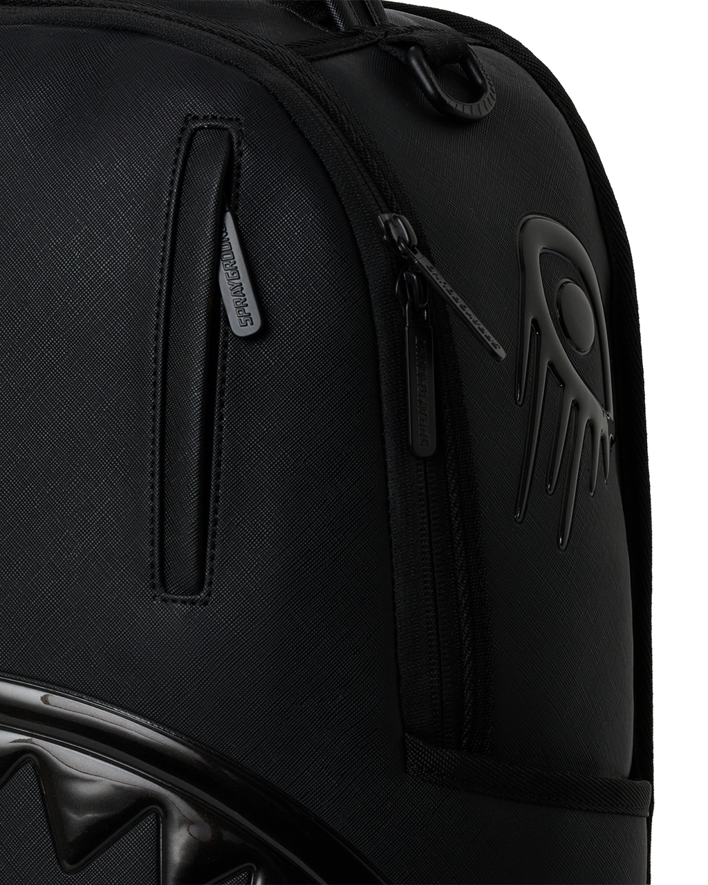 SPRAYGROUND GLOSSY BOSSY - BLK METALLIC BACKPACK